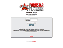 Tablet Screenshot of members.pornstarplatinum.com